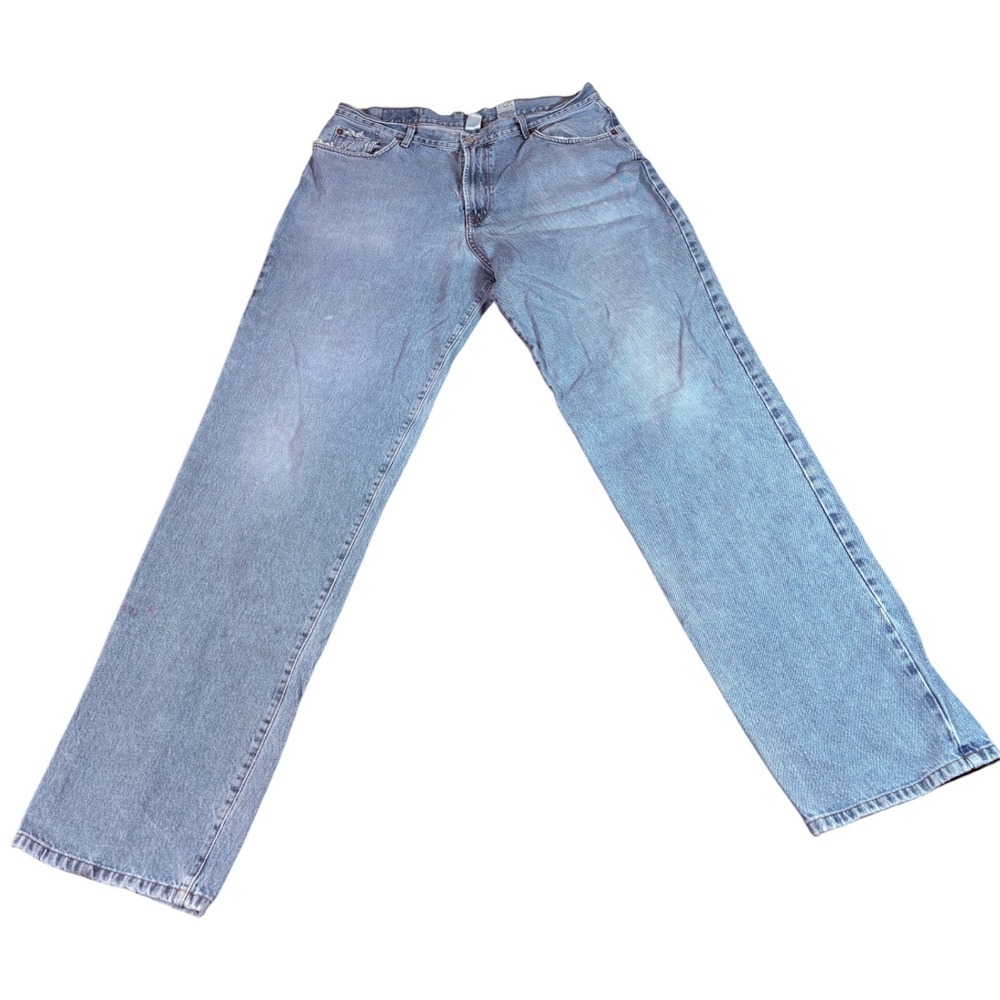 Lucky Brand Jeans Mens 38 (37x35.5)‎ Blue Denim Straight Leg Medium Wash Casual